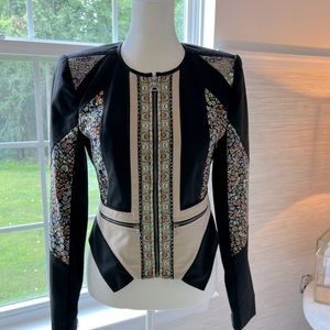 BCBG Max Azria Scandinavian Style Moto Jacket